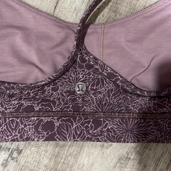 Lululemon flow Y nula bra! 😊❤️😊❤️ in purple! - Picture 4 of 5